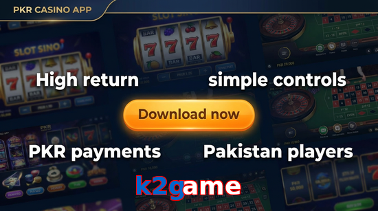 Main screen of K2game gamedownload page for PK players